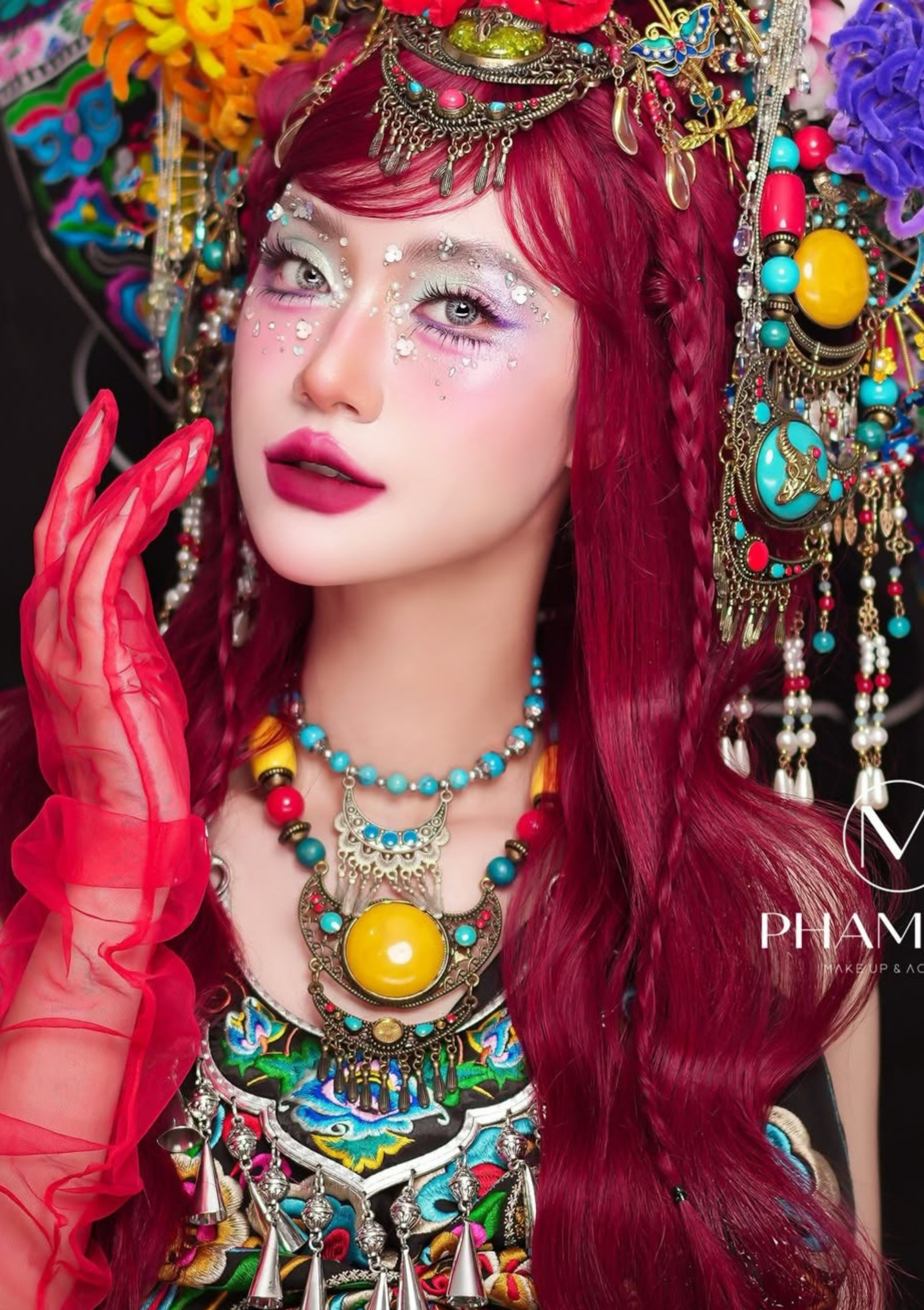 Tác phẩm trang điểm thời trang của PHAMMO.